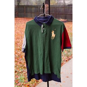 Ralph Lauren Big Pony Color Block Polo